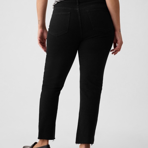 Gap Mid Rise Vintage Slim Jeans-Black Rinse - Picture 3 of 4